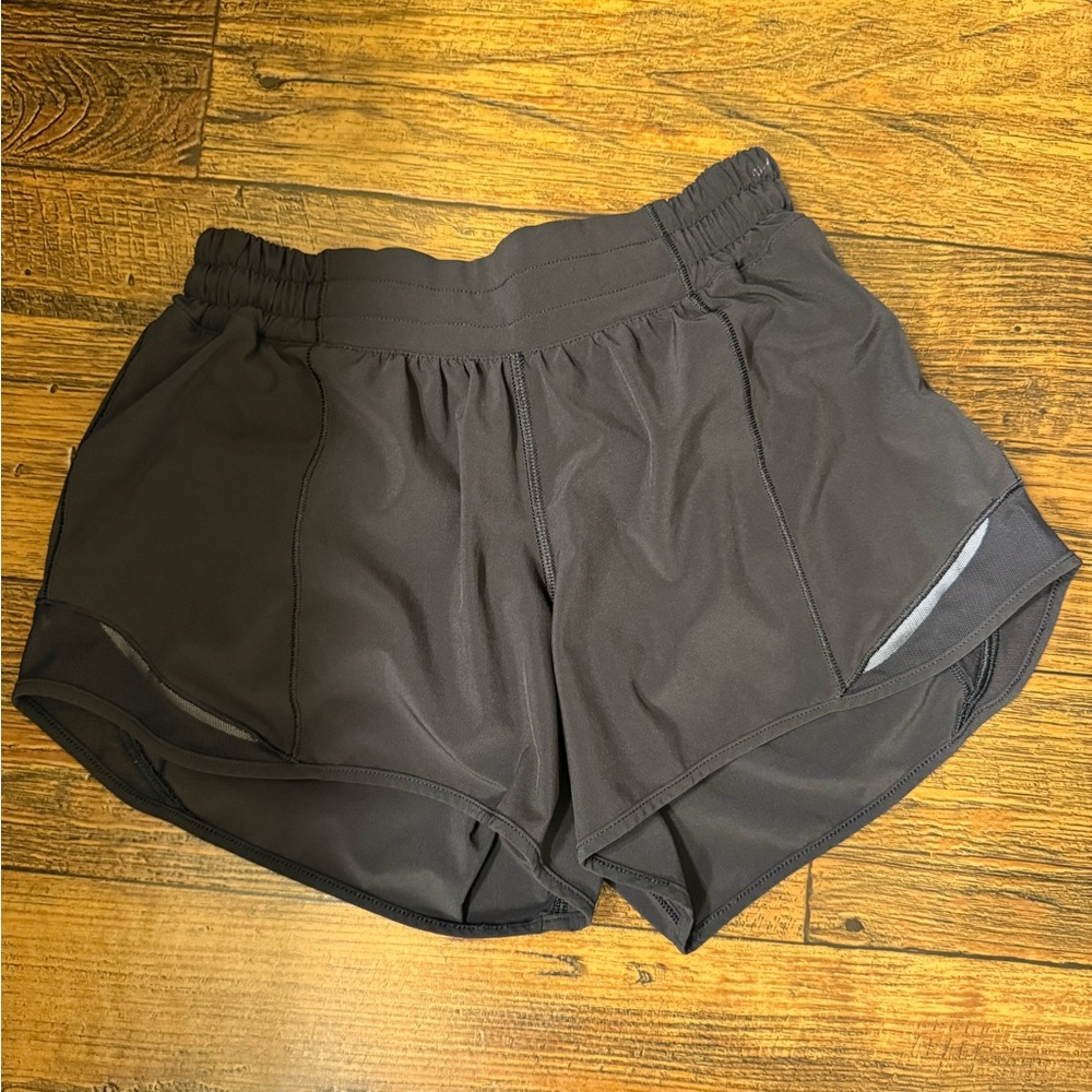Lululemon Black Athletic Shorts Lightweight Performance Design - Picture 1 of 1